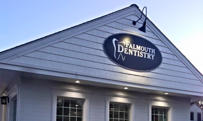 Exterior of Falmouth Dentistry office building